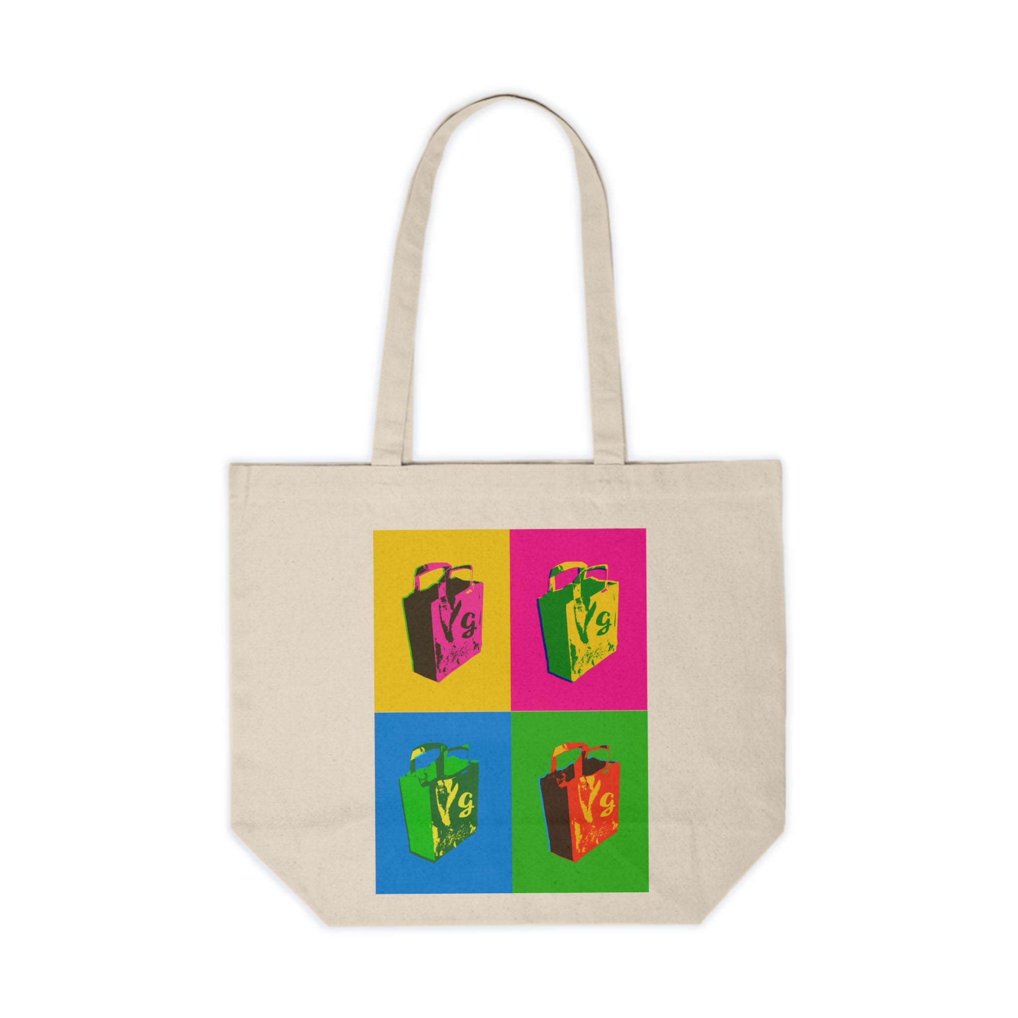 Canvas Shopping Tote